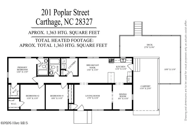 $240,000 | 201 Poplar Street, Carthage, NC 28327