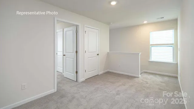 a view of a small space