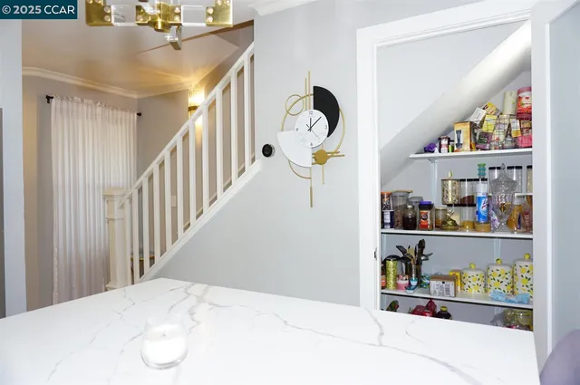 a view of a bathroom with a shower and a sink