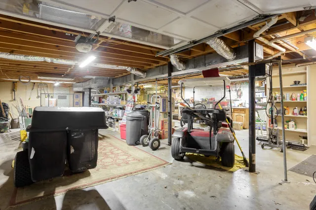 a view of a storage room with a lot of stuff