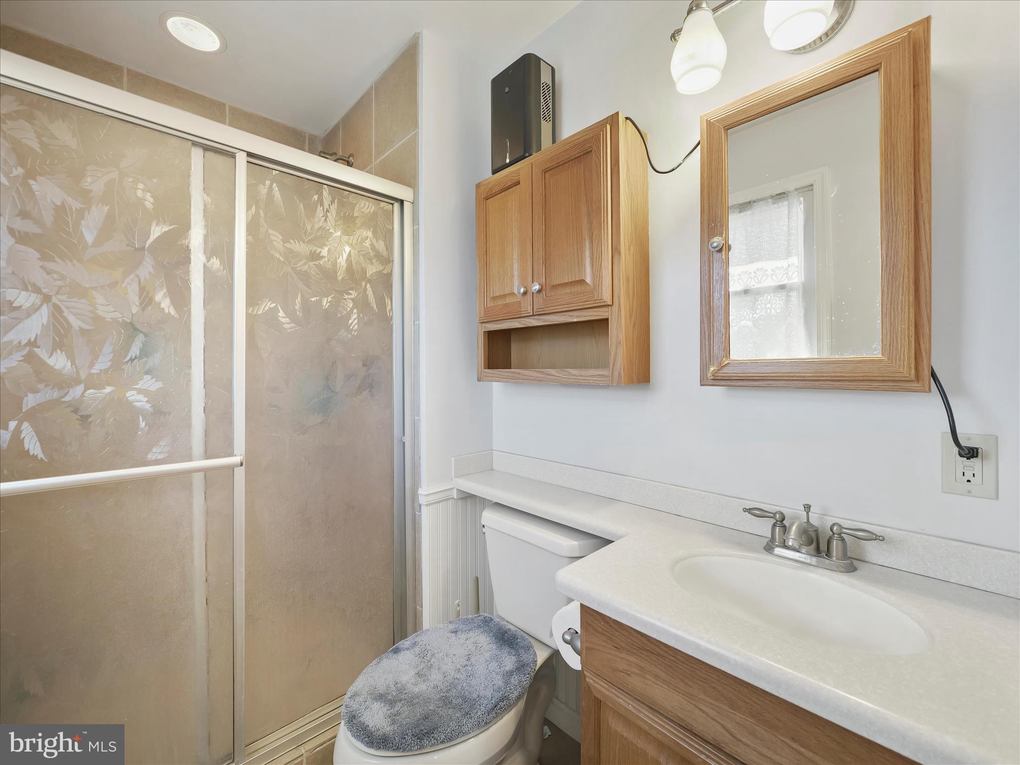 6527 Morningside Court Middletown, MD 21769 - Photo 32 of 42 a bathroom with a sink a toilet and a mirror