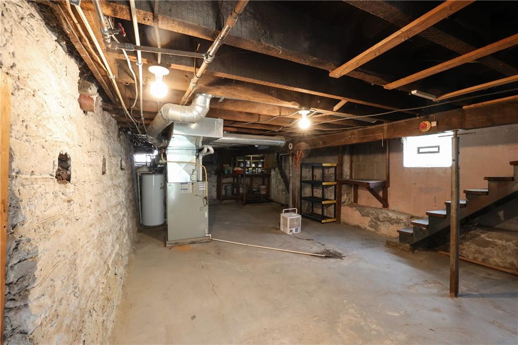 1845 Ley Street Pittsburgh, PA 15212 - Photo 24 of 41 a view of empty room with wooden ceiling