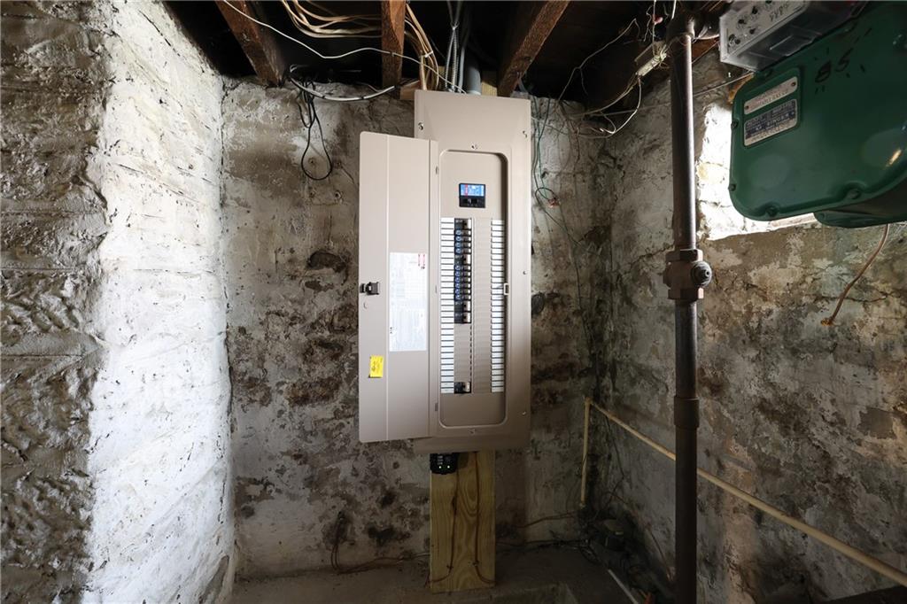 1845 Ley Street Pittsburgh, PA 15212 - Photo 32 of 41 a bathroom with a shower and a mirror