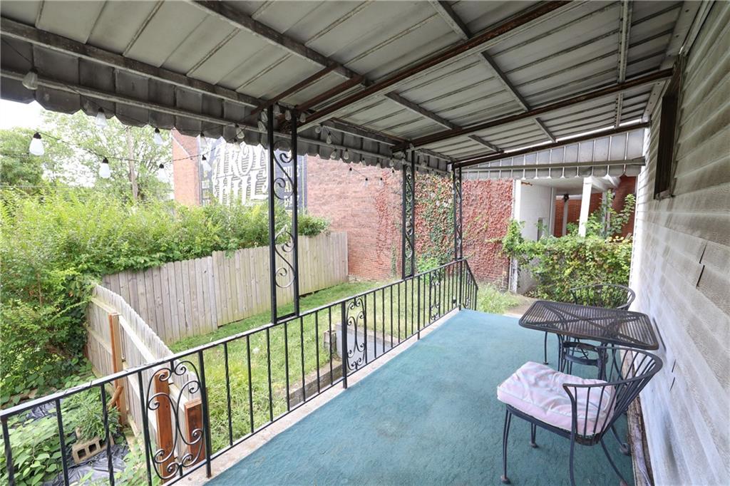 1845 Ley Street Pittsburgh, PA 15212 - Photo 33 of 41 a view of a chair and table in the balcony