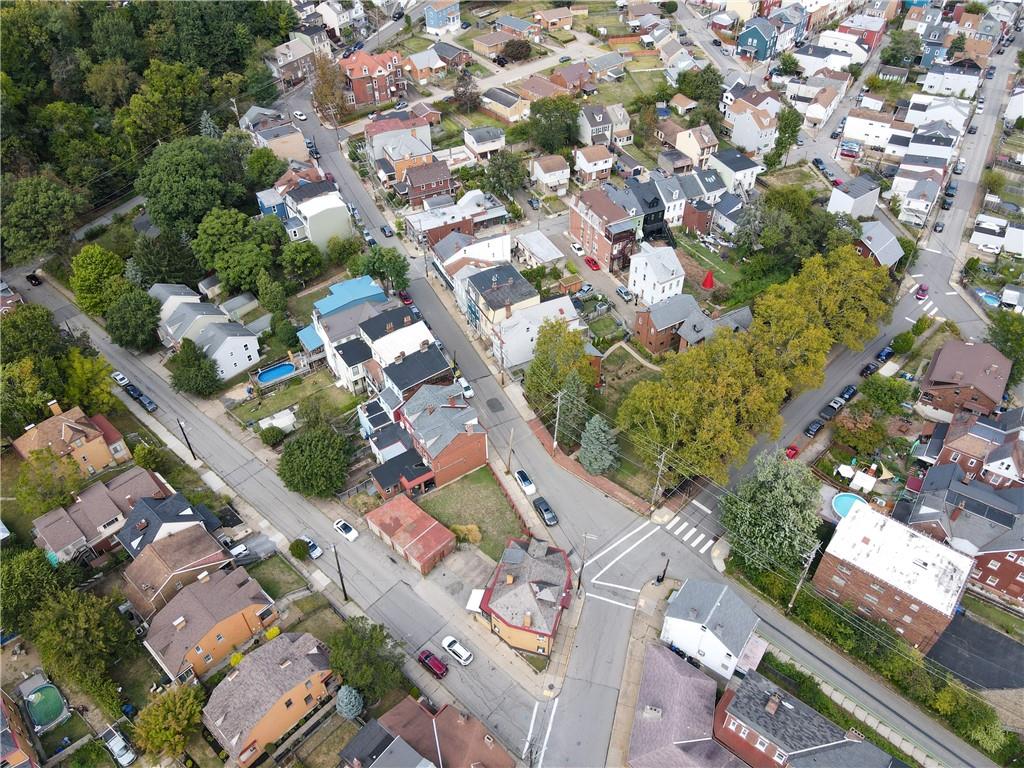 1845 Ley Street Pittsburgh, PA 15212 - Photo 39 of 41 an aerial view of residential houses with outdoor space