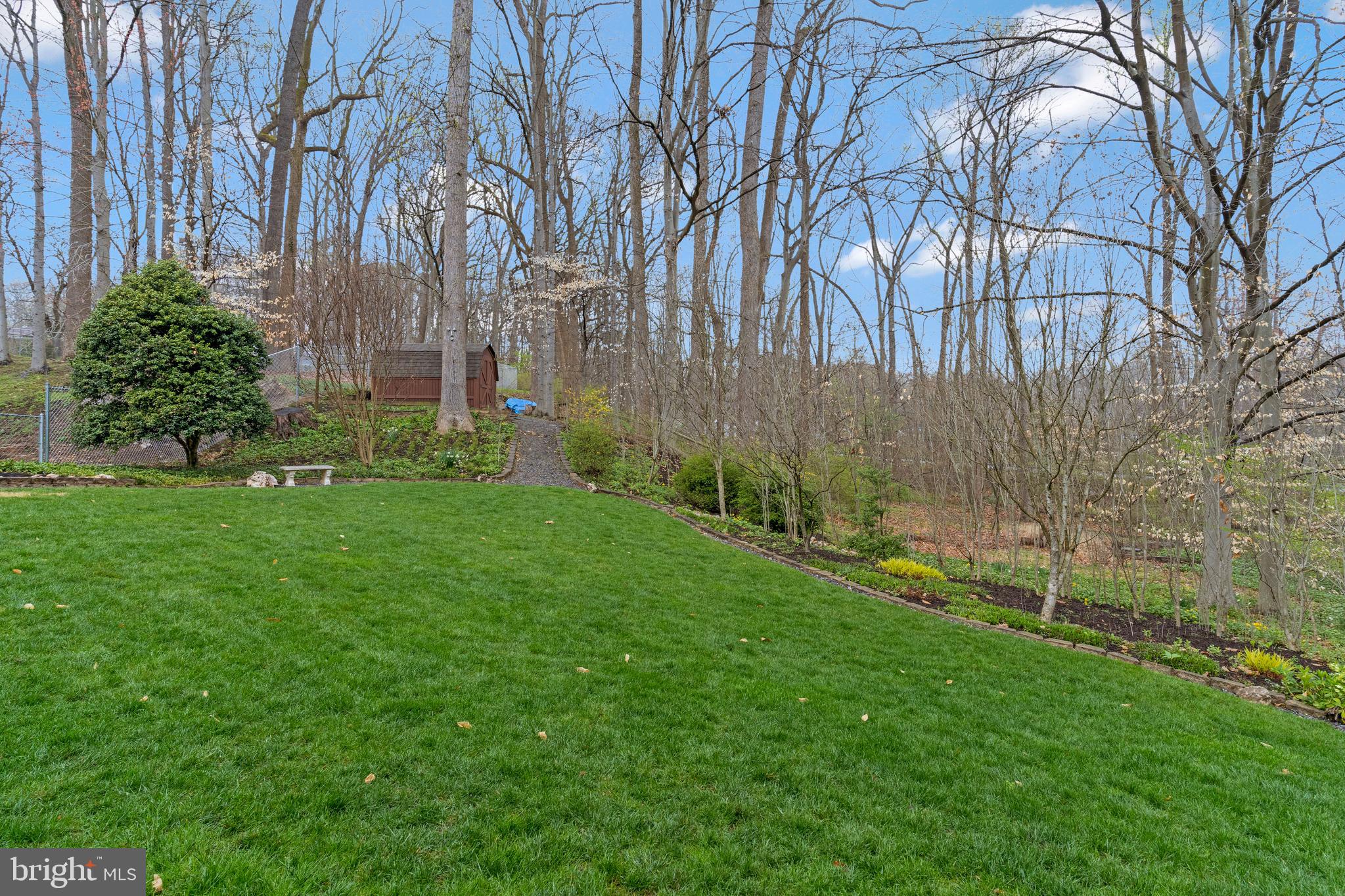 8437 Thames Street Springfield, VA 22151 - Photo 33 of 42 Private Landscaped Back Yard