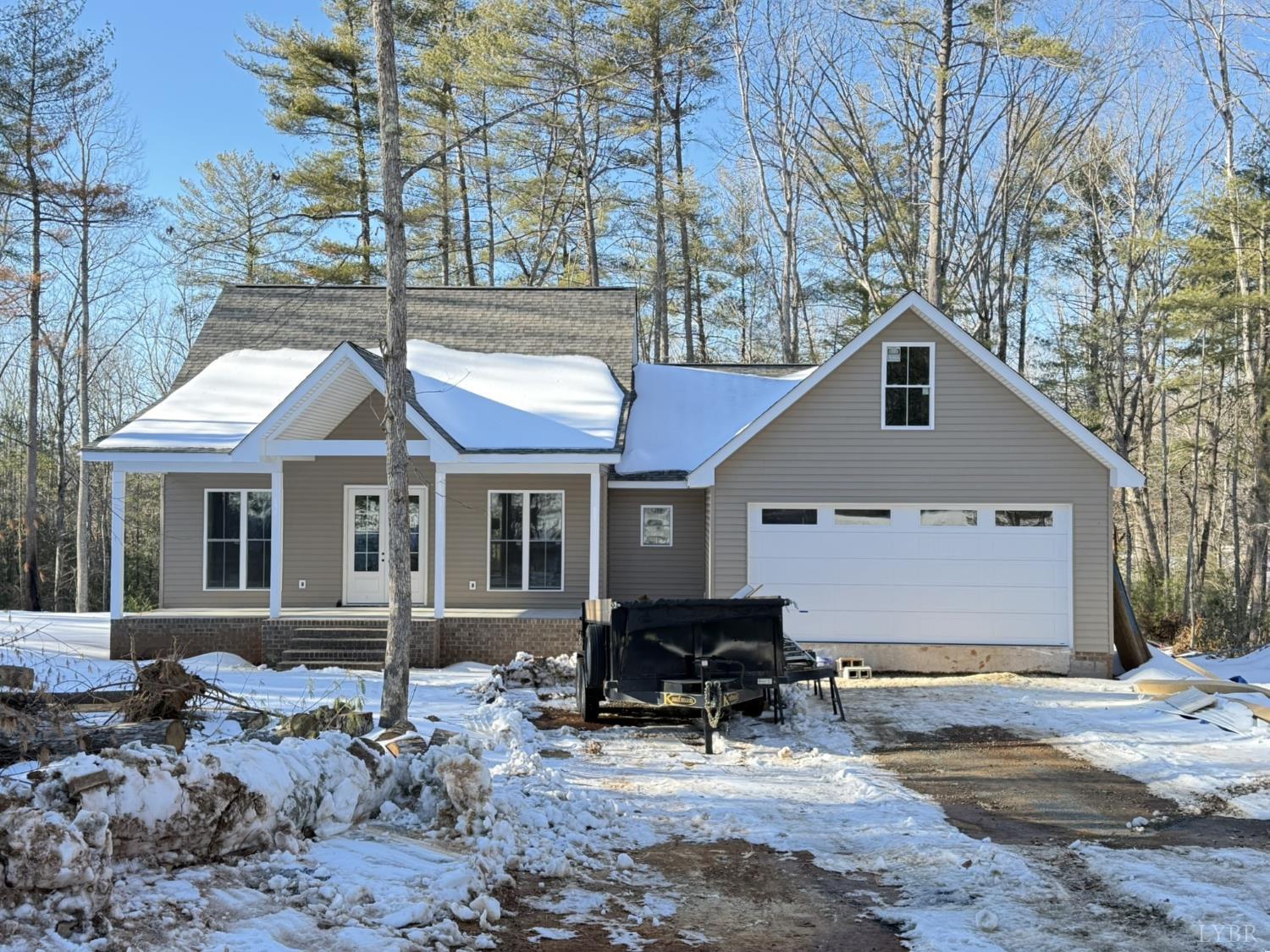 116 Blue Sky Court Monroe, VA 24574 - Photo 3 of 44 a front view of a house with outdoor seating