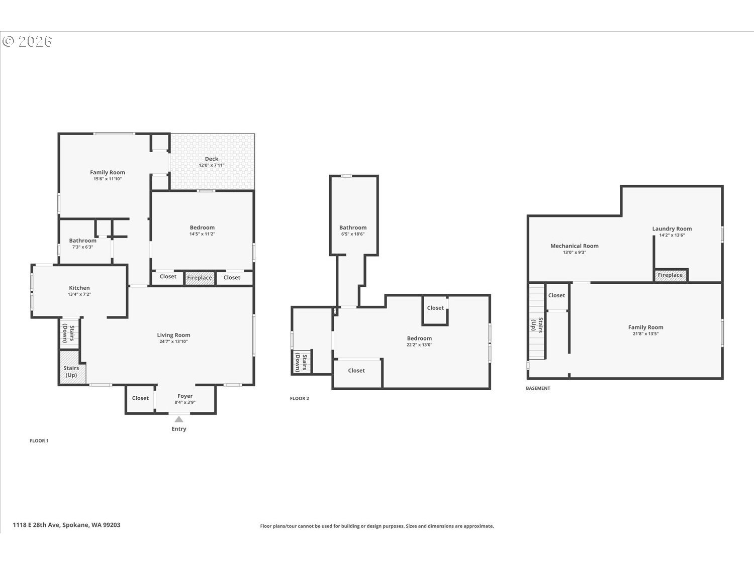 1118 East 28th Avenue Spokane, WA 99203 - Photo 31 of 48 a picture of a floor plan