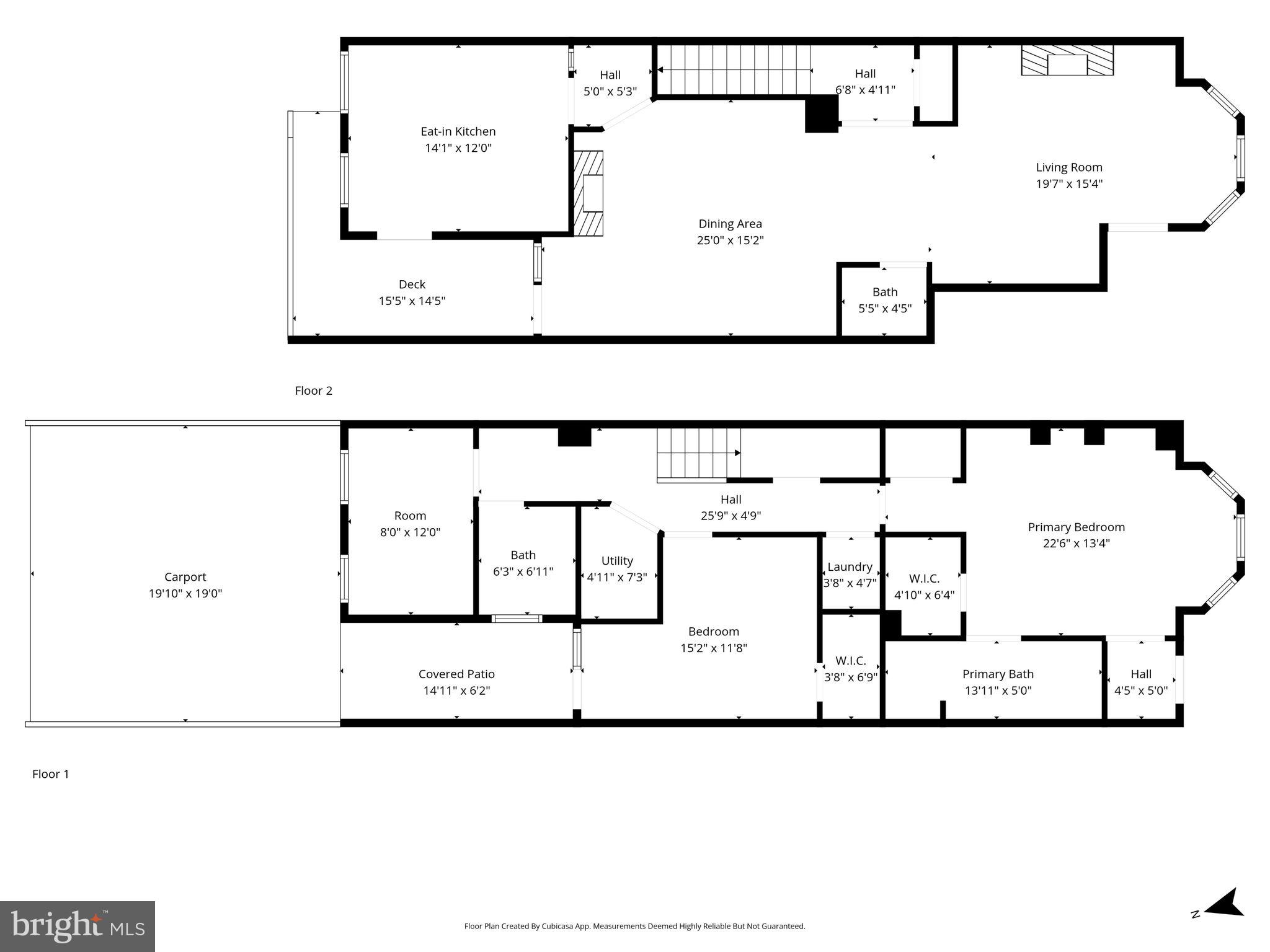 1335 Harvard Street Northwest, Unit 1 Washington, DC 20009 - Photo 29 of 29 Spacious two-story floor plan layout.