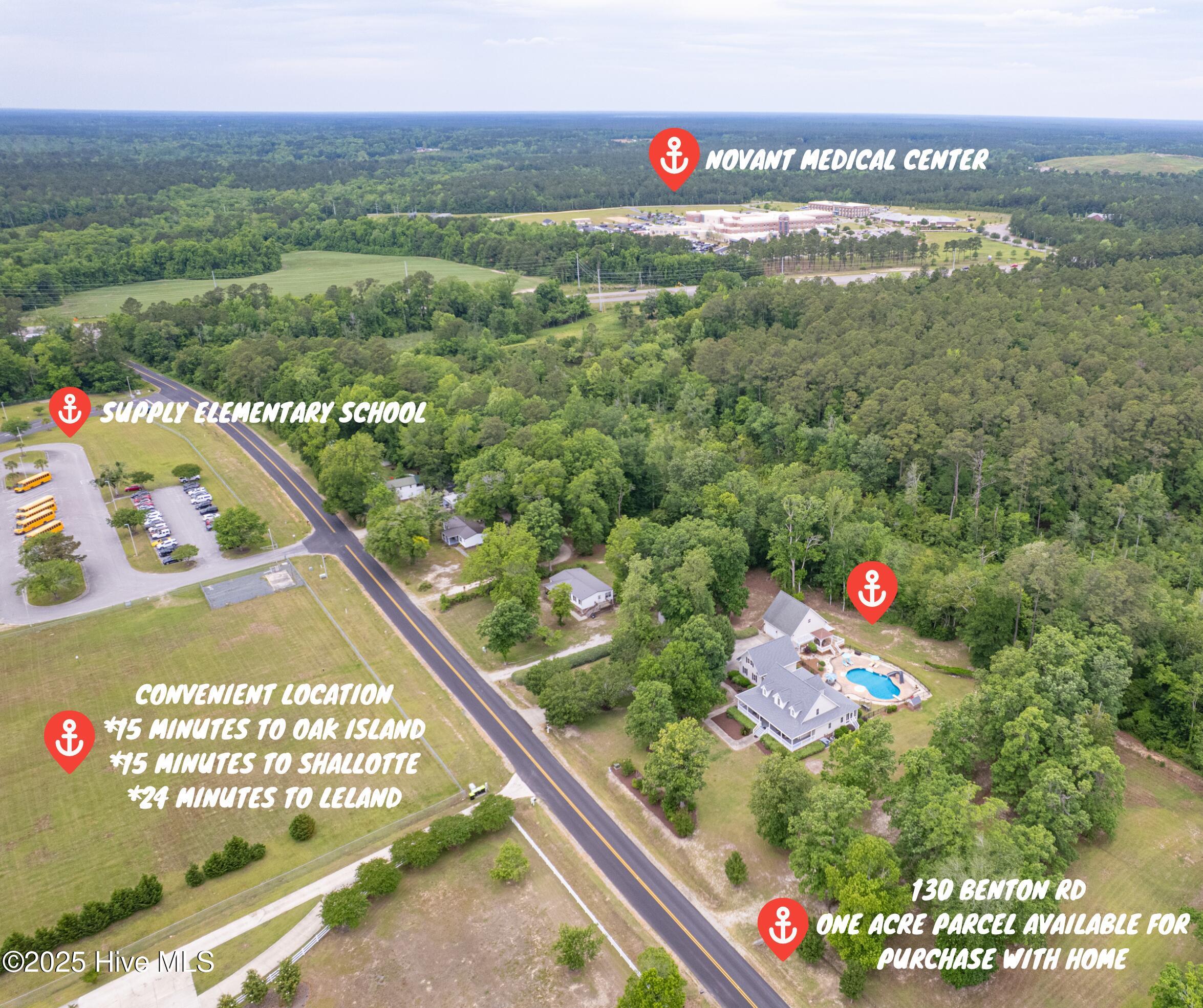 100 Benton Road Southeast Bolivia, NC 28422 - Photo 2 of 55 100 BENTON RD NOVANT, SCHOOL, ETC.