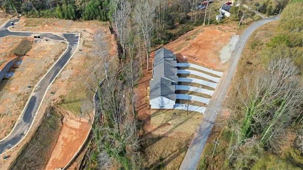 a view of swimming pool with a yard