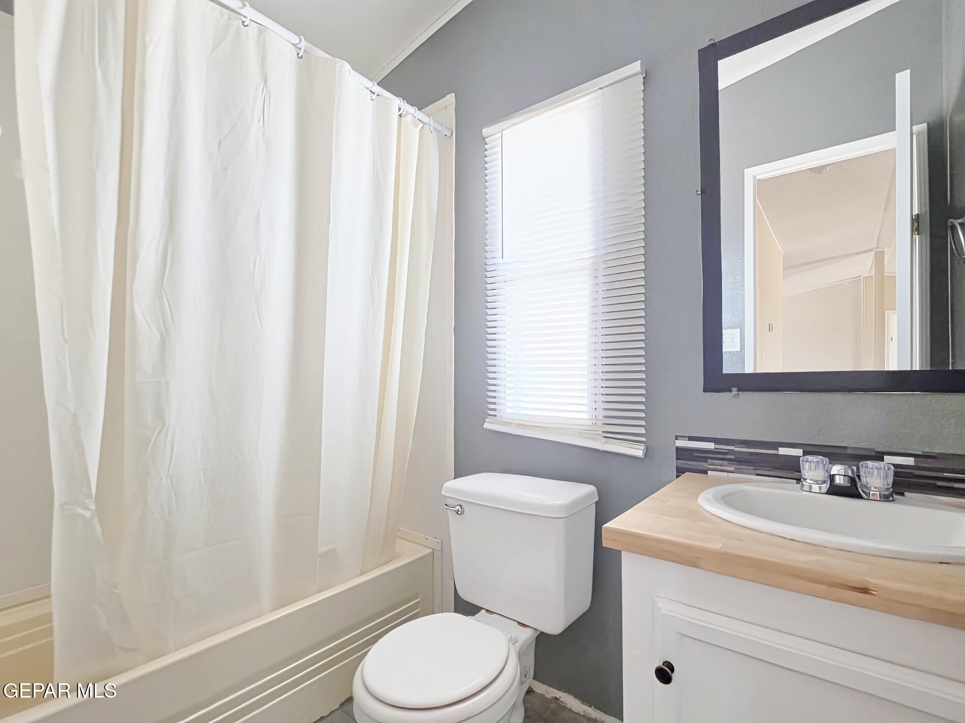 101 Clydesdale Road Dell City, TX 79847 - Photo 47 of 90 a bathroom with a sink a toilet and a mirror
