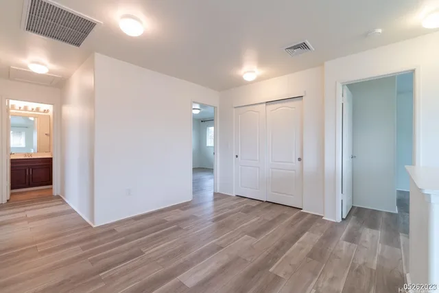 wooden floor in an empty room with wooden floor