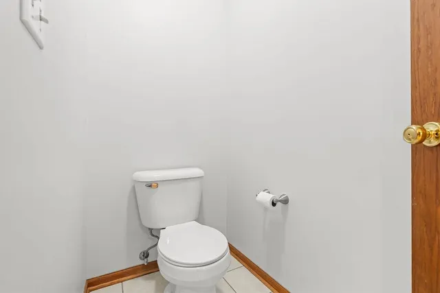 a view of a outdoor space and a garage