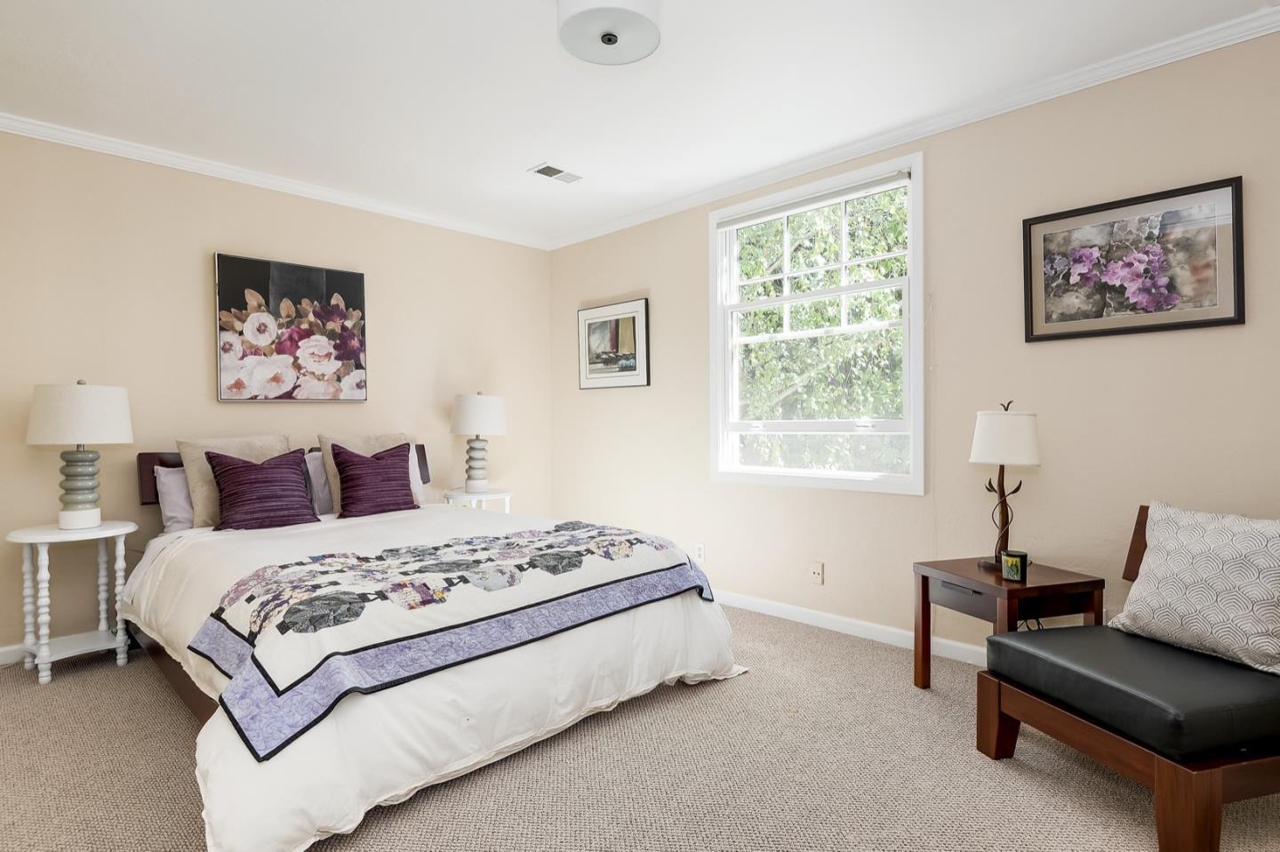 728 Tolman Drive Stanford, CA 94305 - Photo 20 of 27 a bedroom with a bed and a couch