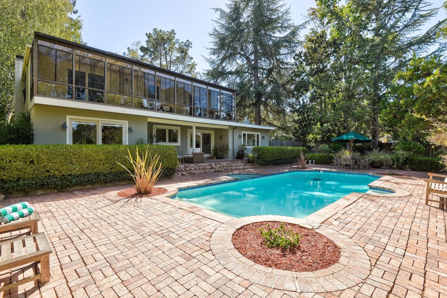 728 Tolman Drive Stanford, CA 94305 - Photo 23 of 27 a view of a house with backyard porch and sitting area