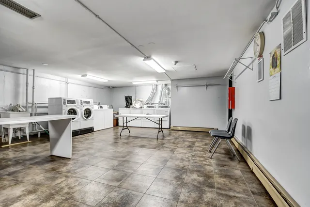 a view of a storage & utility room