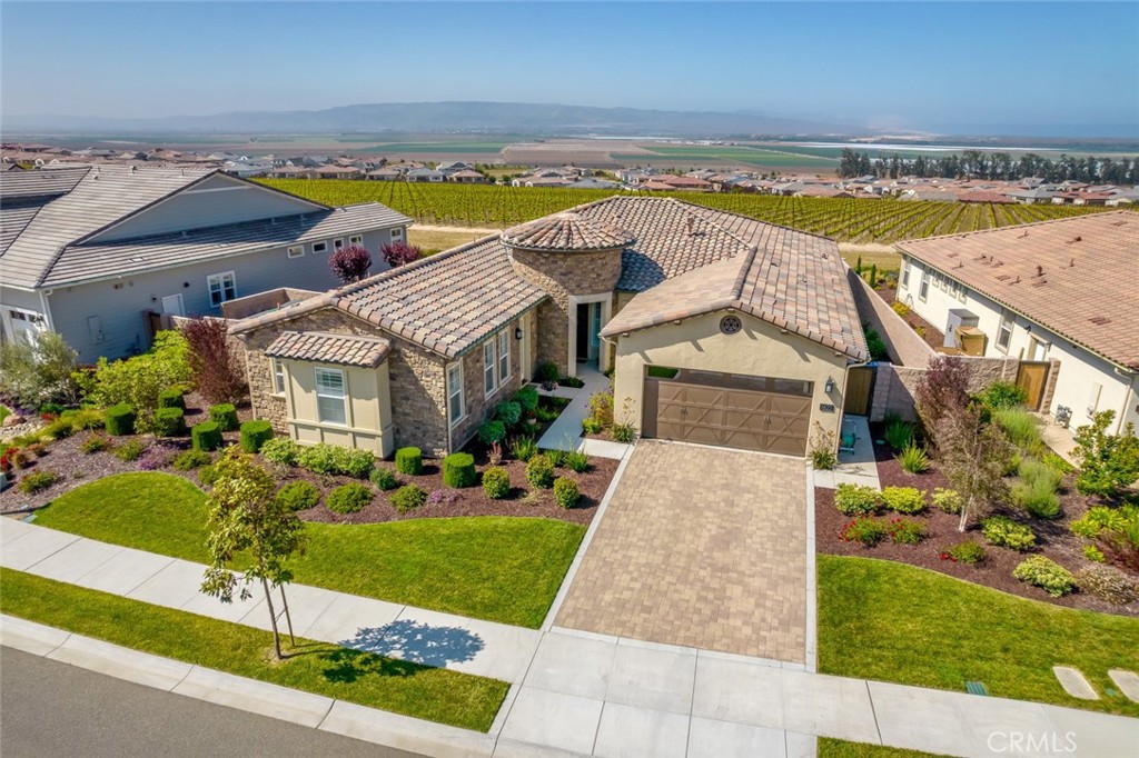 1622 Eucalyptus Road Nipomo, CA 93444 - Photo 40 of 73 a front view of house with yard and ocean