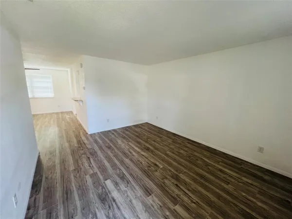 a view of wooden floor