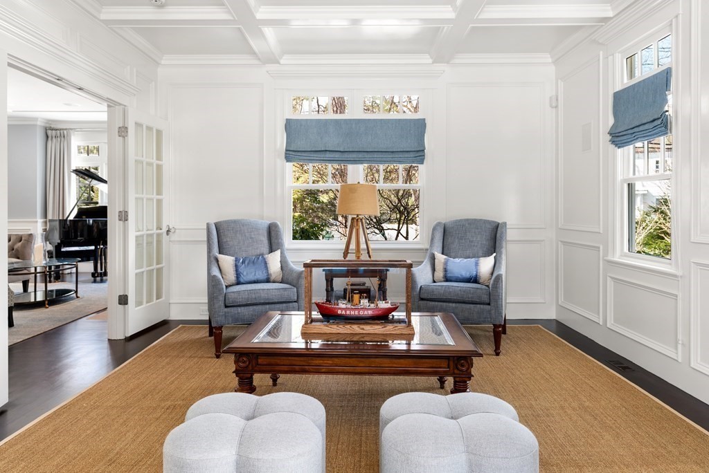 178 Lowell Road Wellesley, MA 02481 - Photo 16 of 38 a living room with furniture and a large window