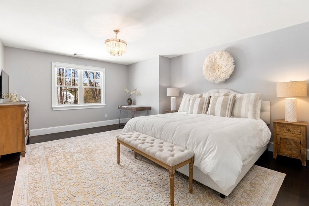 178 Lowell Road Wellesley, MA 02481 - Photo 25 of 38 a spacious bedroom with a bed and a window