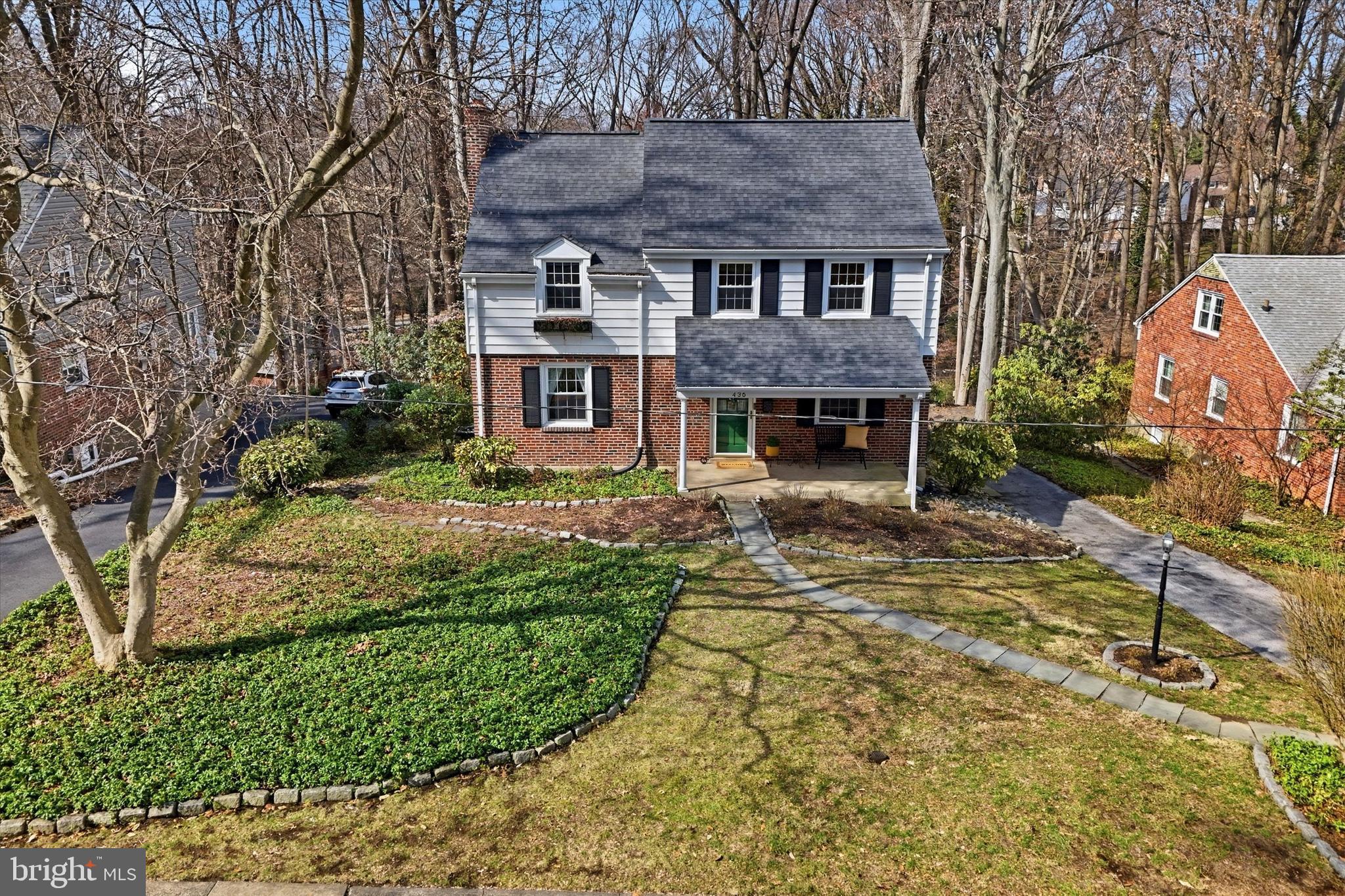 436 Kerr Lane Springfield, PA 19064 - Photo 37 of 52 front view of a house with a yard