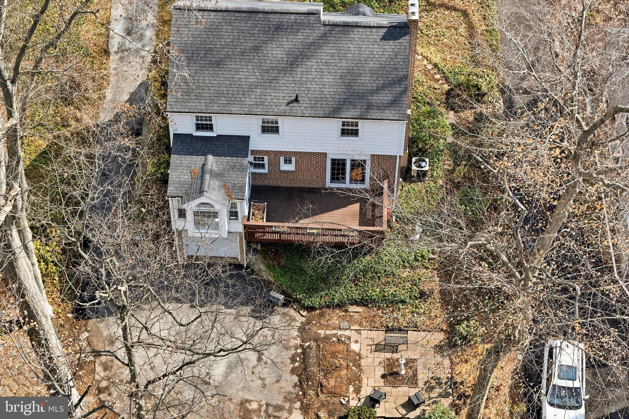 436 Kerr Lane Springfield, PA 19064 - Photo 40 of 52 a bird view of a house