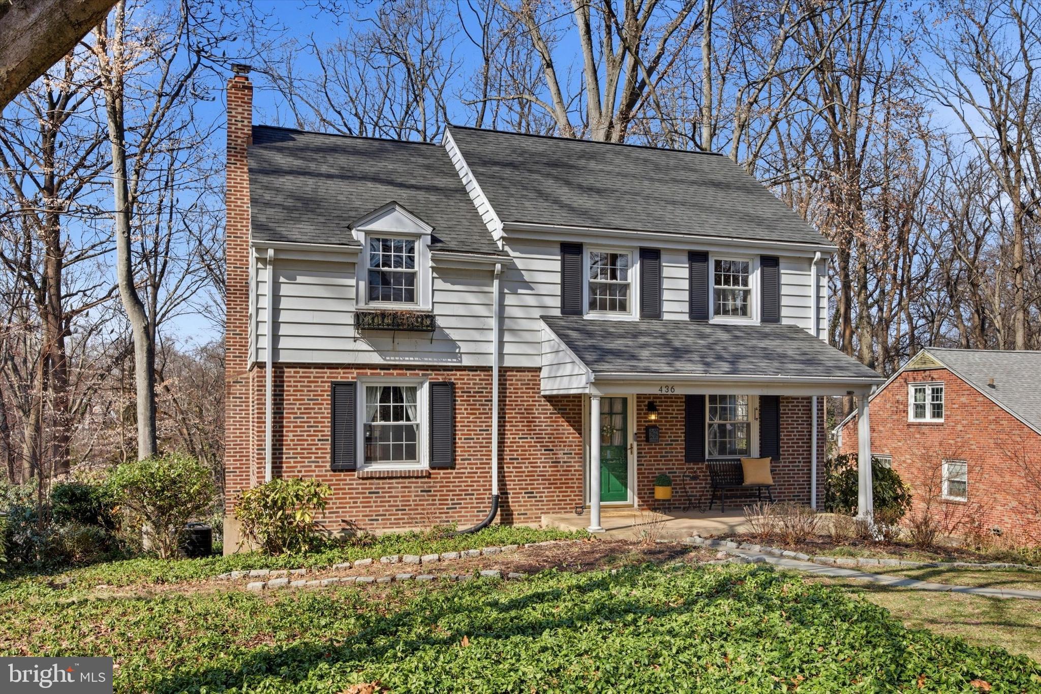 436 Kerr Lane Springfield, PA 19064 - Photo 47 of 52 front view of a house with a yard