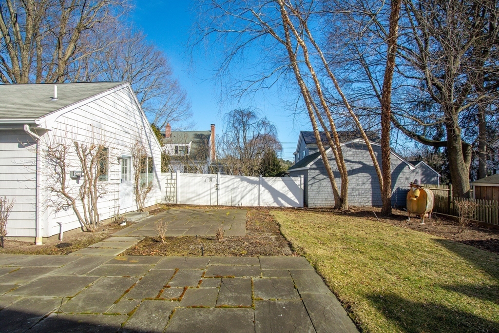 32 Emerson Road Needham, MA 02492 - Photo 25 of 27 a view of yard along with trees