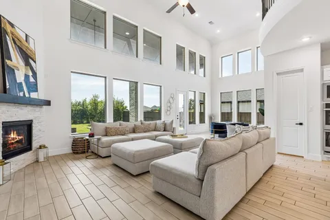 a kitchen with a sink stove and refrigerator