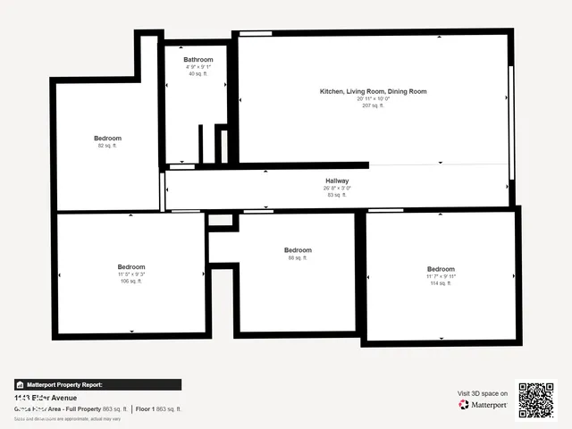 $82,900 | 1143 North Elder Avenue, Indianapolis, IN 46222