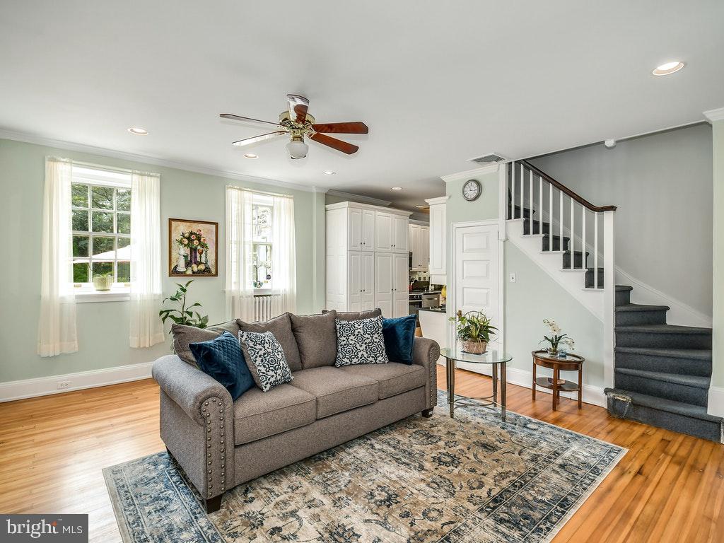 121 Bleddyn Road Ardmore, PA 19003 - Photo 16 of 40 Back Staircase in Family Room