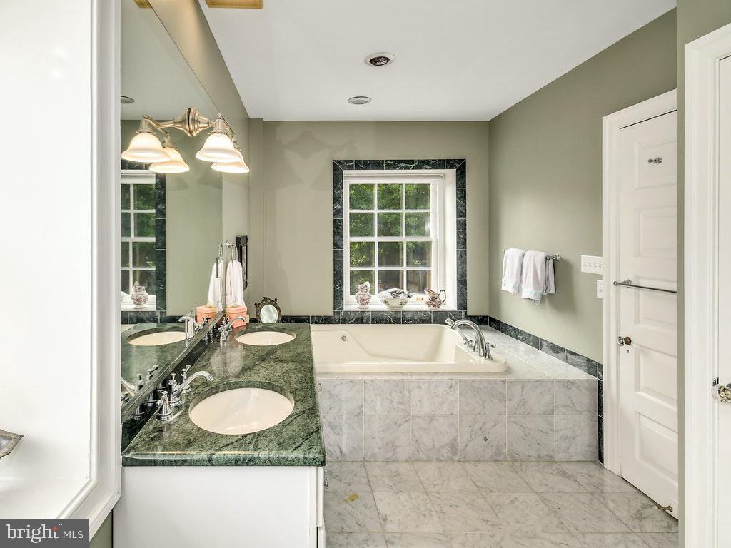 121 Bleddyn Road Ardmore, PA 19003 - Photo 21 of 40 Primary Bath with Heated Floors