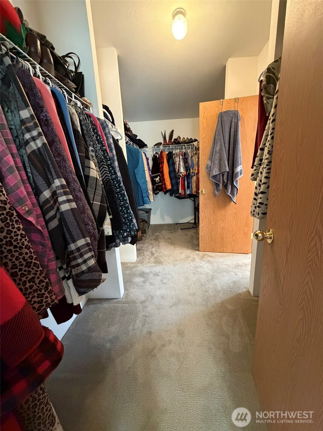 17 Rustemeyer Road, Unit 19 Aberdeen, WA 98520 - Photo 17 of 39 a view of walk in closet with clothes and shoes