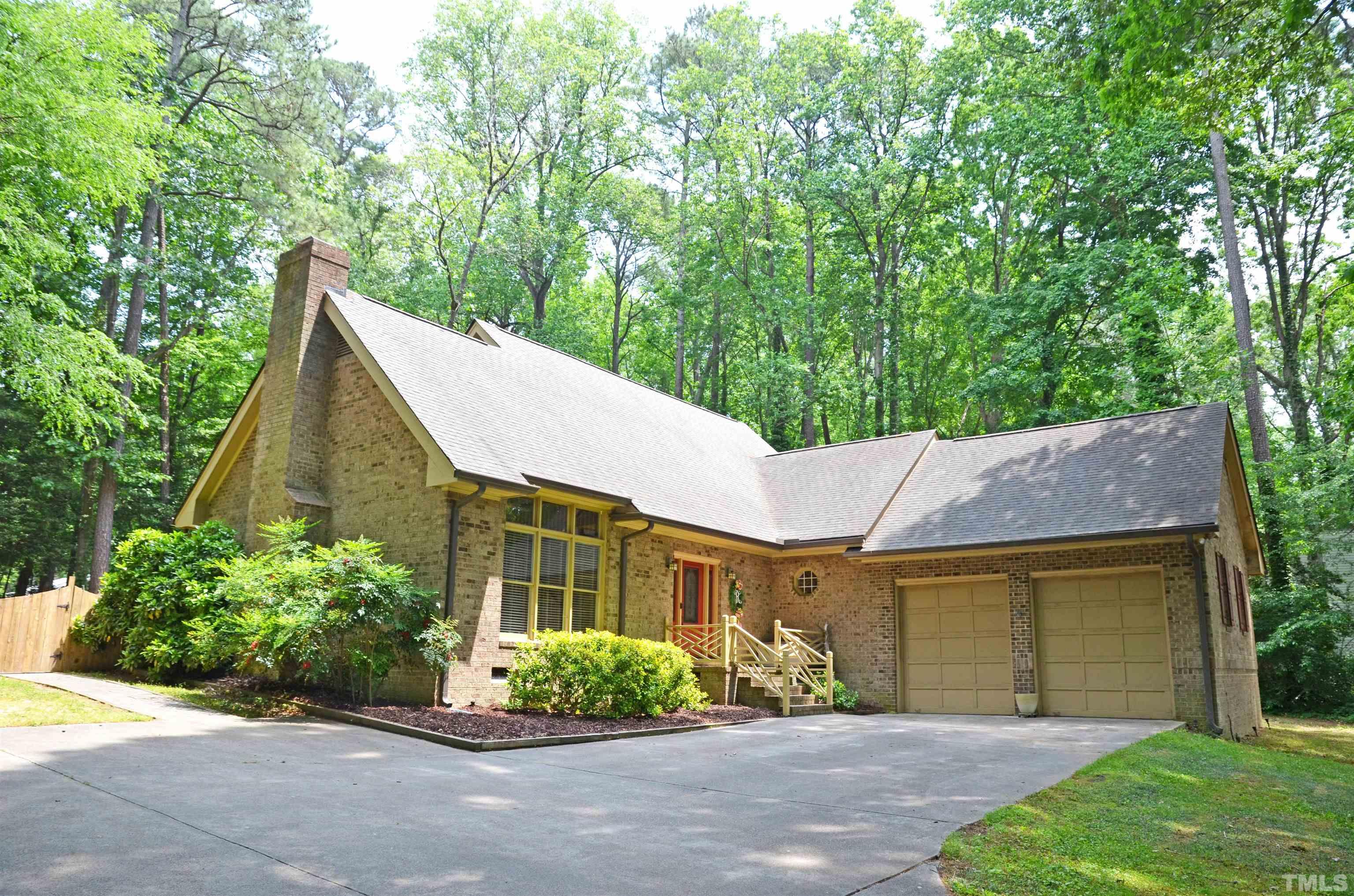 4907 Old Elizabeth Road Raleigh, NC 27616 - Photo 20 of 30 front view of a house with a yard