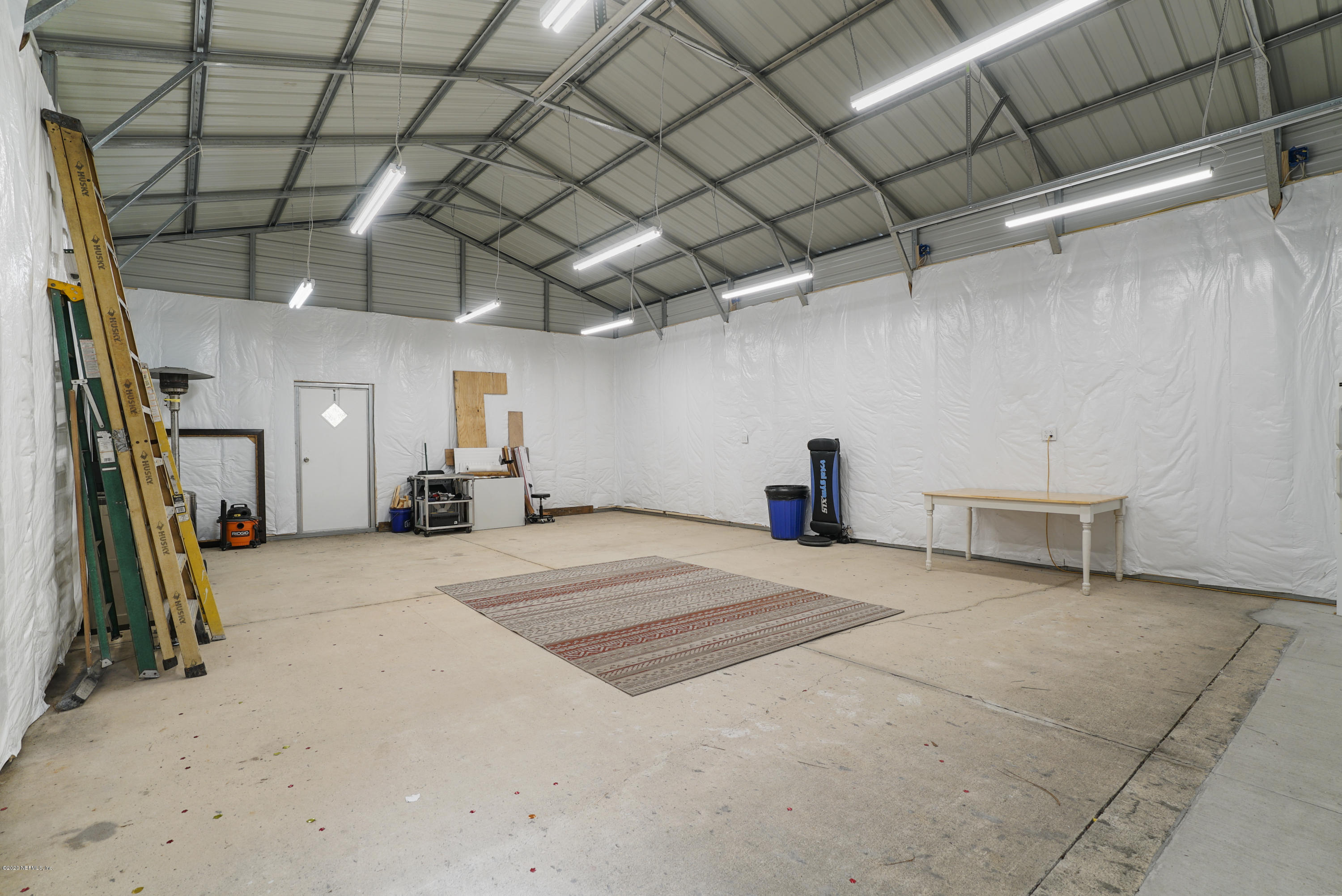 4914 Vogel Road St. Augustine, FL 32092 - Photo 35 of 47 Inside view of the Barn/Workshop