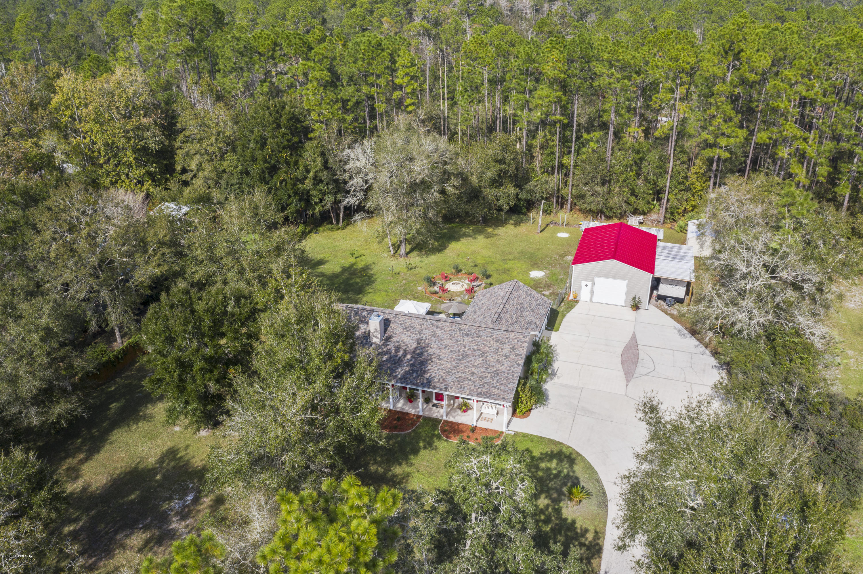 4914 Vogel Road St. Augustine, FL 32092 - Photo 8 of 47 Aerial View of the property