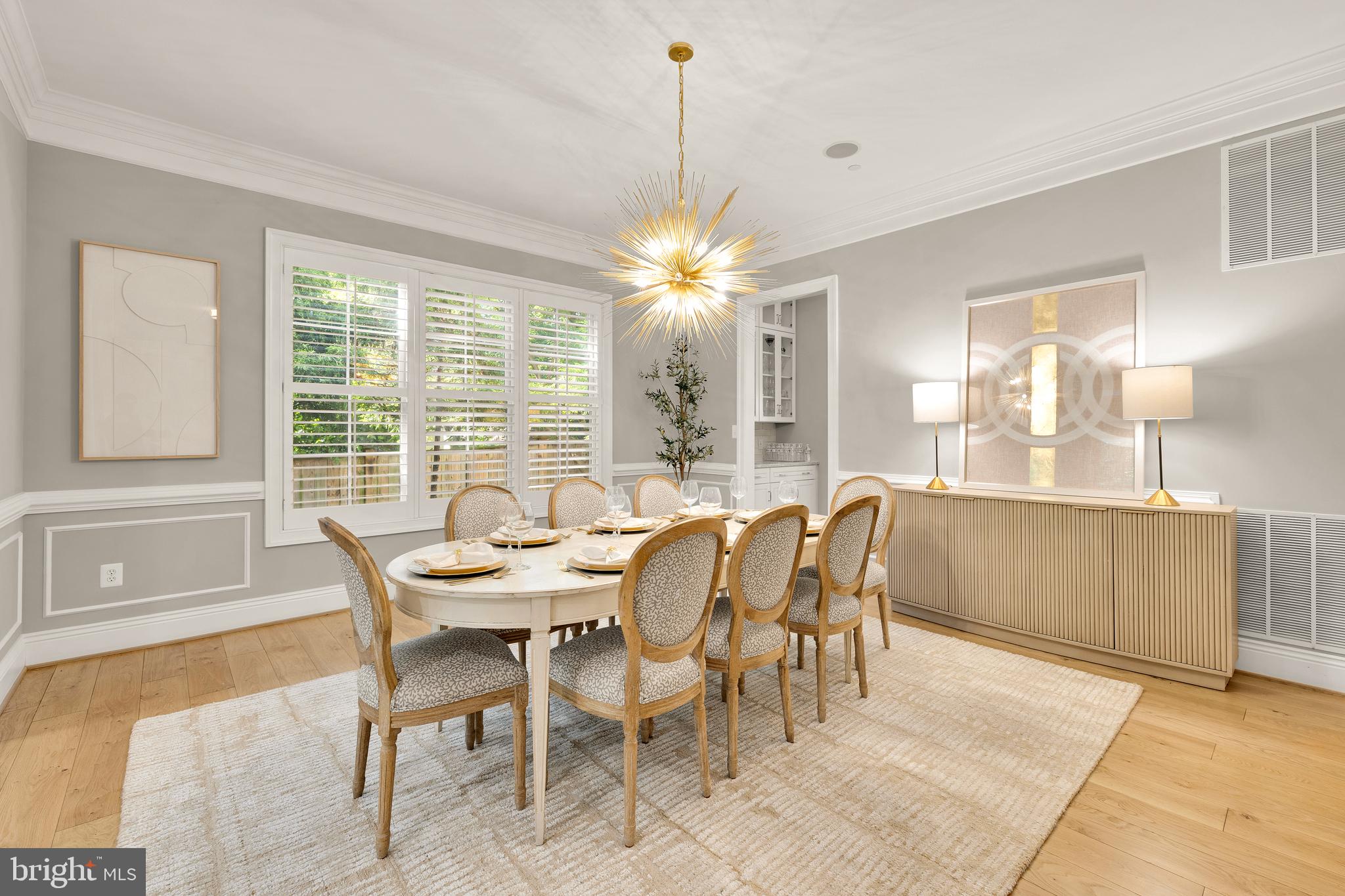5606 Parkston Road Bethesda, MD 20816 - Photo 12 of 50 a dining room with furniture and window
