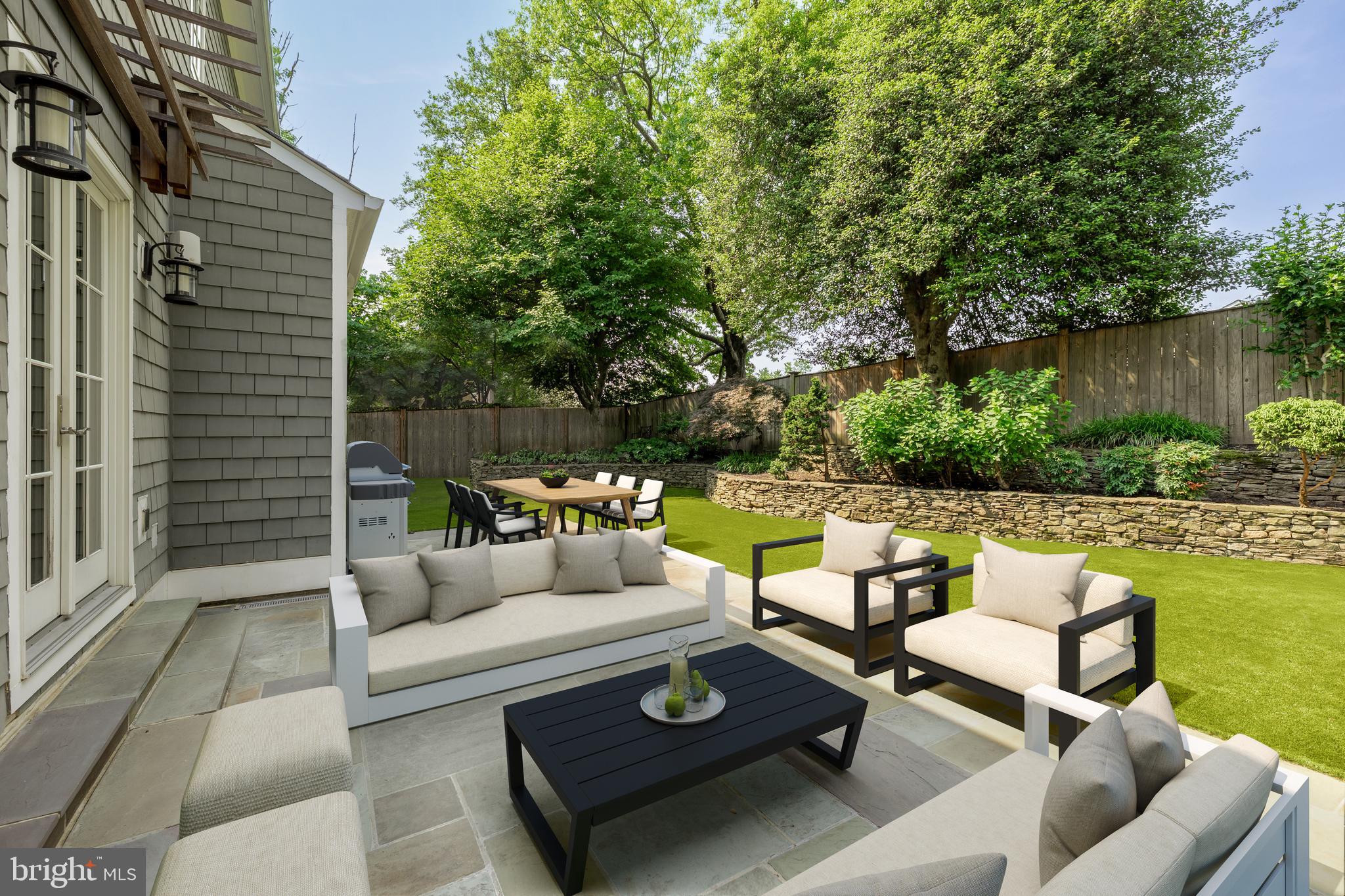 5606 Parkston Road Bethesda, MD 20816 - Photo 25 of 50 a view of swimming pool with couches and lounge chairs