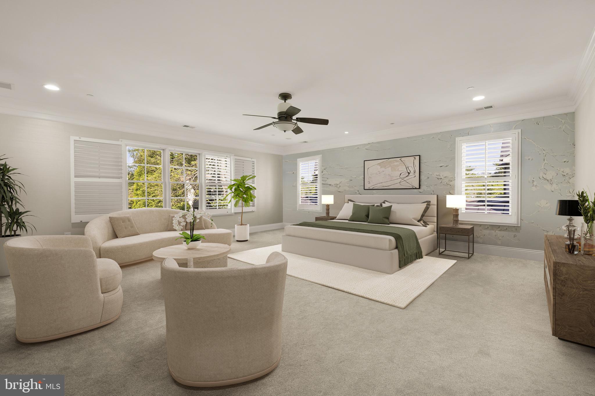 5606 Parkston Road Bethesda, MD 20816 - Photo 30 of 50 a living room with furniture and a large window