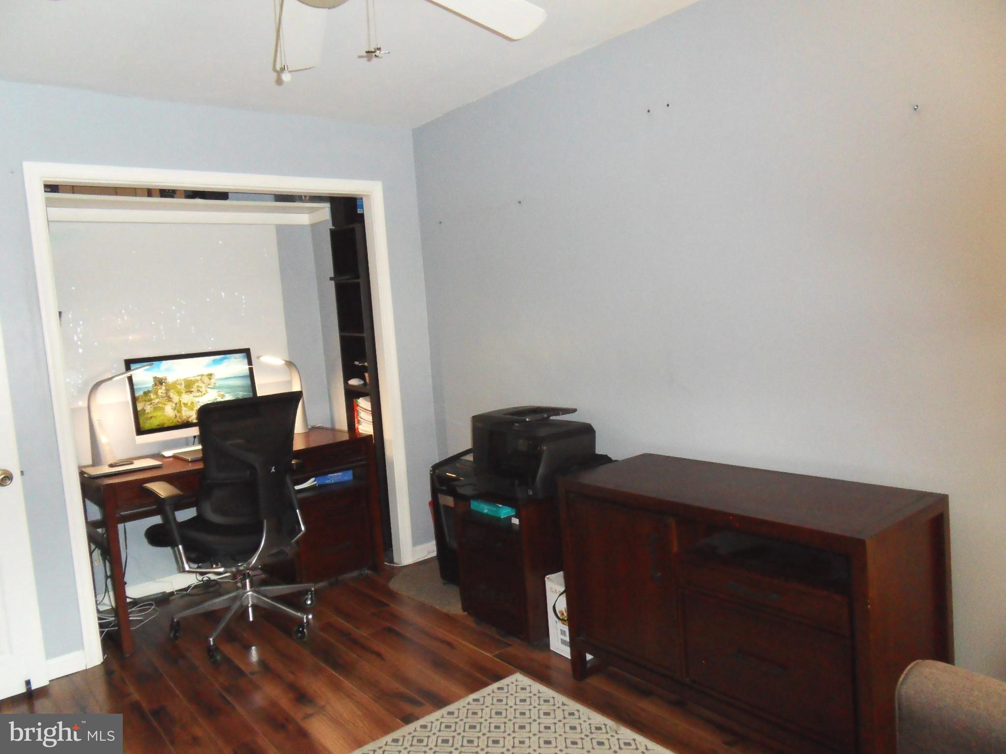 8716 Sagamore Road Philadelphia, PA 19128 - Photo 26 of 33 Home office with new flooring & a ceiling fan !