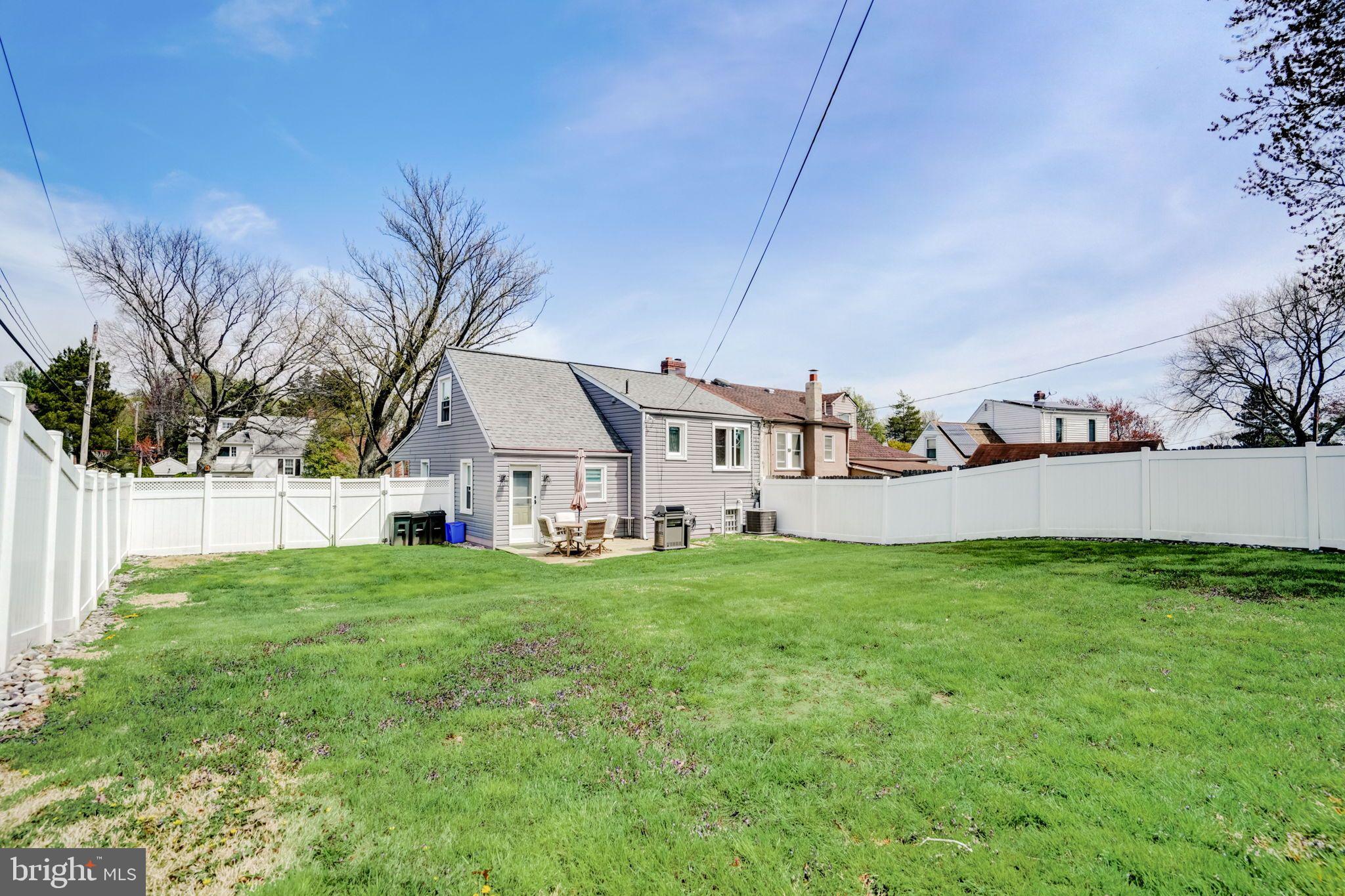 8716 Sagamore Road Philadelphia, PA 19128 - Photo 31 of 33 White vinyl fully fenced backyard for privacy !