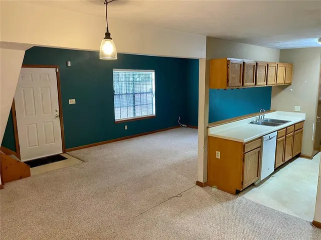 a view of a small space