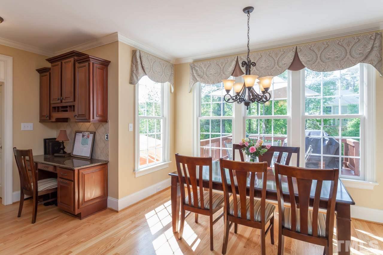 4218 Batiste Road Raleigh, NC 27613 - Photo 16 of 25 LARGE BREAKFAST AREA. THIS HOME HAS LOTS OF OPTIONS FOR GREAT ENTERTAINING!