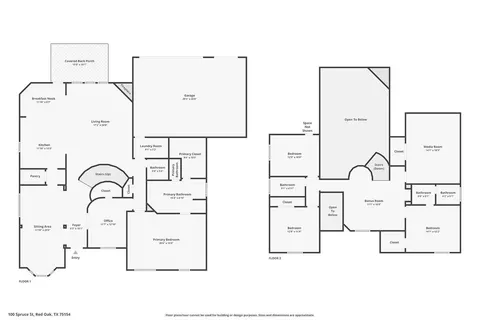 $525,000 | 100 Spruce Street, Red Oak, TX 75154