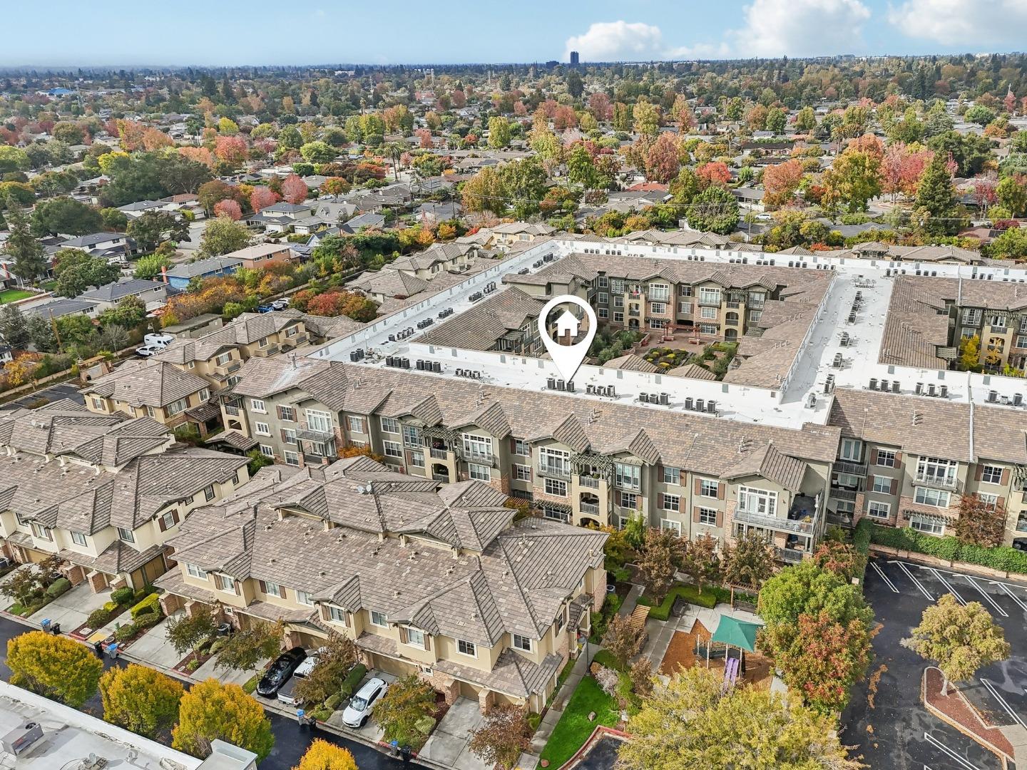 2881 Meridian Avenue, Unit 146 San Jose, CA 95124 - Photo 28 of 35 an aerial view of a city