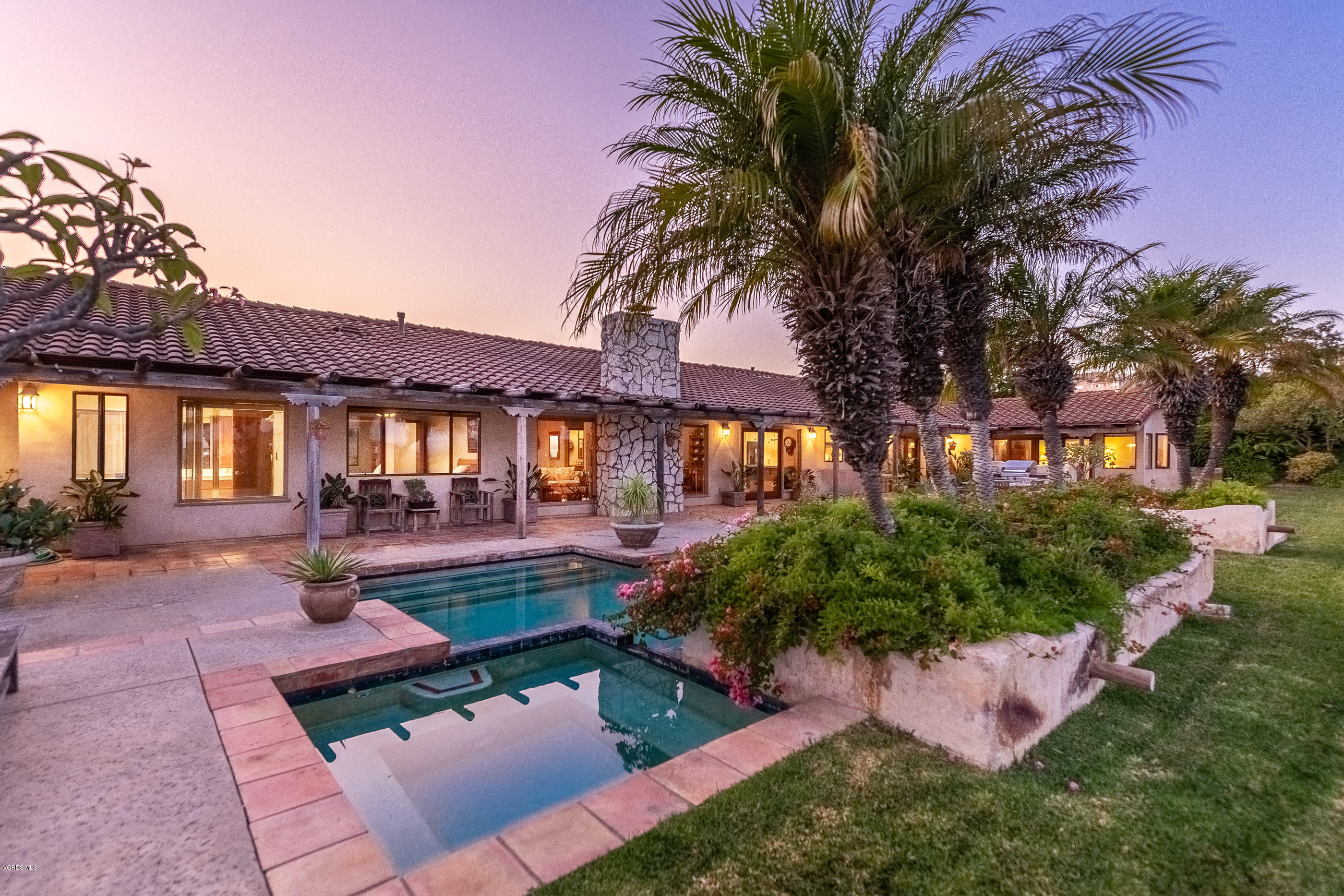 6138 West Greentree Drive Somis, CA 93066 - Photo 15 of 61 a view of a house with swimming pool and sitting area