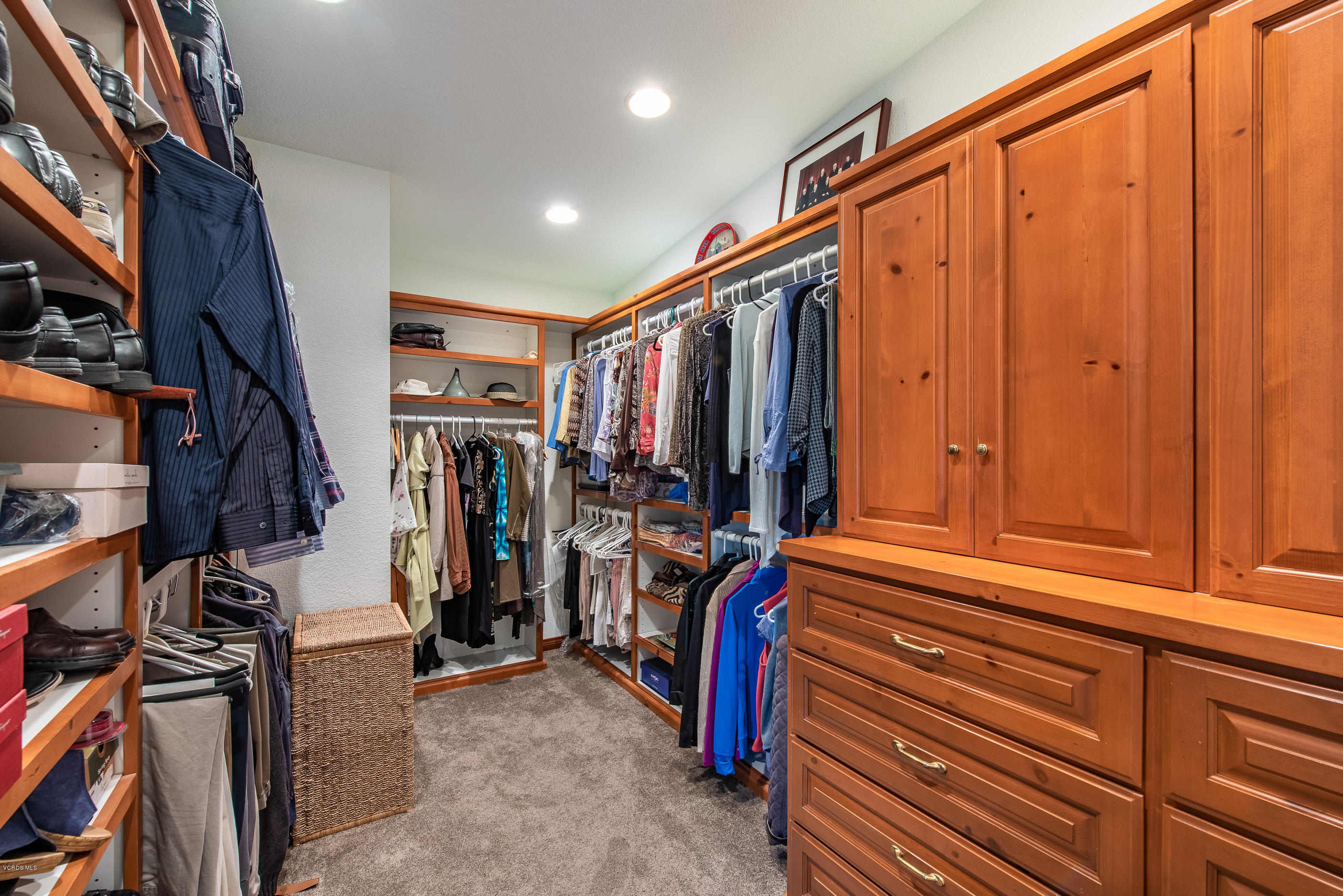6138 West Greentree Drive Somis, CA 93066 - Photo 23 of 61 a view of walk in closet with clothes