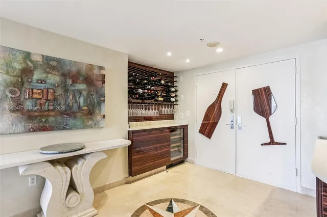 a view of outdoor space with seating area