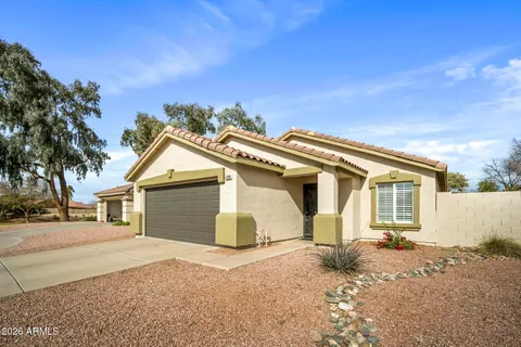 a view of a house with a outdoor space